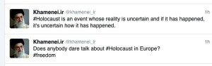 khamenei holocaustleugnung