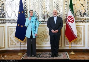 mogherini mit zarif 16 April 2016 Teheran